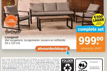 Aanbieding: Loungeset