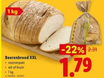 Promotie: Boerenbrood XXL