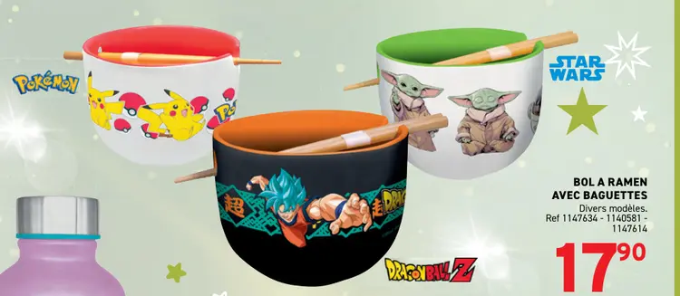 Offre: Bol a ramen avec baguettes
