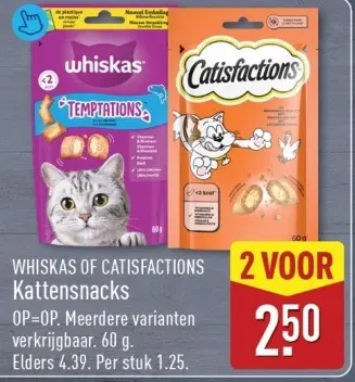 Aanbieding: Kattensnacks