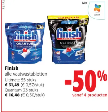 Aanbieding: Finish alle vaatwastabletten