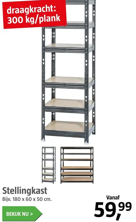 Aanbieding: Stellingkast