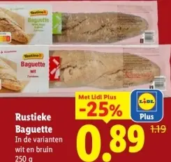 Aanbieding: Tastino Rustieke Baguette