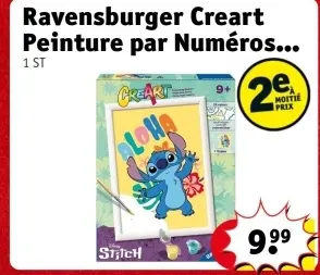 Offre: Ravensburger Creart Peinture par Numéros...