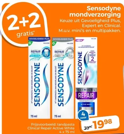Aanbieding: Sensodyne mondverzorging