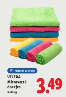 Aanbieding: Microvezeldoekjes