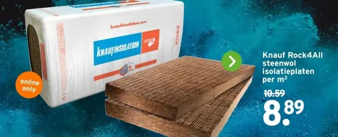 Aanbieding: Rock4All steenwol isolatieplaten