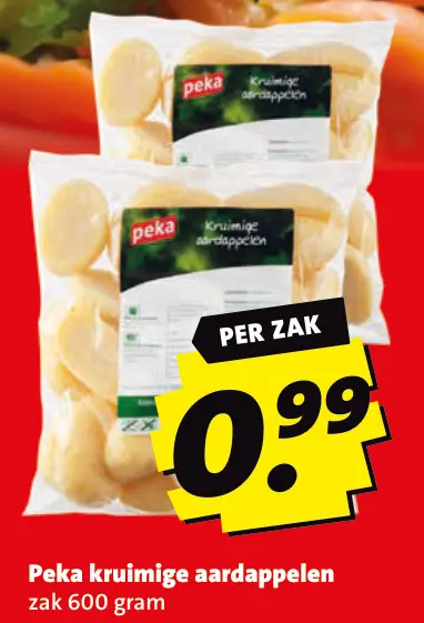 Aanbieding: kruimige aardappelen