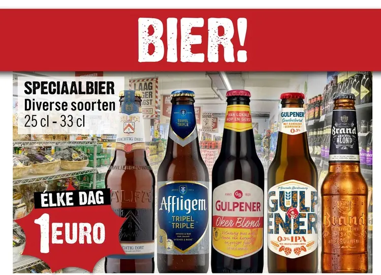 Aanbieding: Speciaalbier