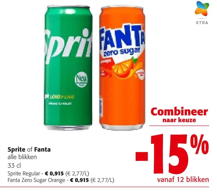 Aanbieding: Sprite of Fanta