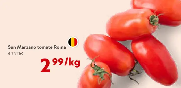 Offre: San Marzano tomate Roma