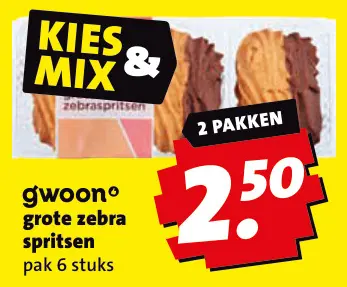 Aanbieding: Grote zebra spritsen