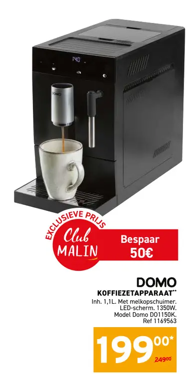 Promotie: Koffiezetapparaat