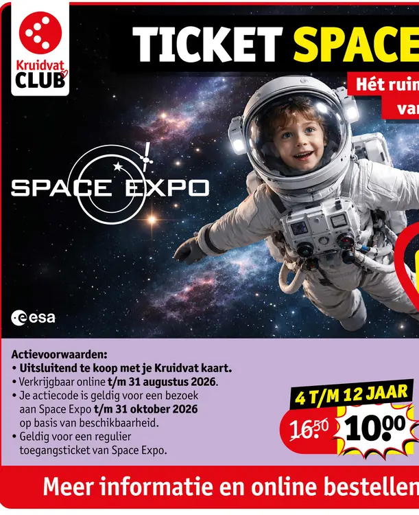 Aanbieding: Ticket space expo