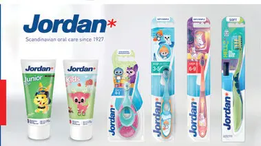 Promotie: Jordan Tandpasta Junior - 6 tot 12 Jaar - Fuit/Mint Smaak - 50ml