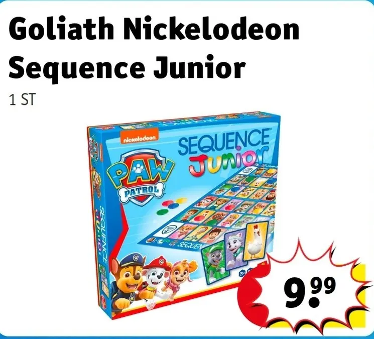 Promotie: Sequence Junior