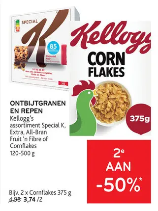 Promotie: Ontbijtgranen en Repen