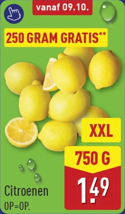 Aanbieding: Citroenen