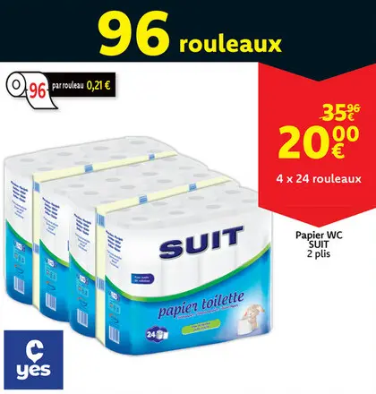 Offre: Papier WC