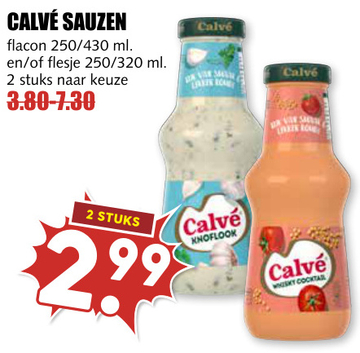 Aanbieding: CALVÉ SAUZEN