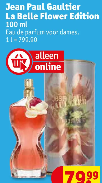 Promotie: Jean Paul Gaultier La Belle Flower Edition
