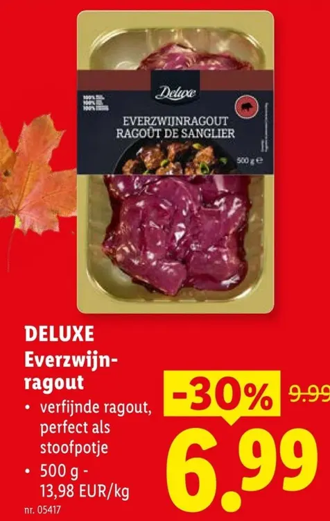Promotie: Deluxe Everzwijnragout