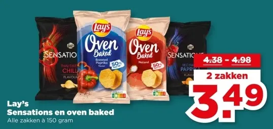 Aanbieding: Sensations en oven baked