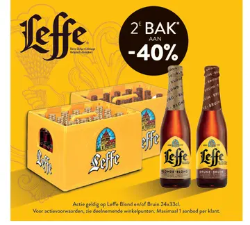 Aanbieding: Leffe Blond en/of Bruin