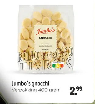 Aanbieding: Jumbo's gnocchi