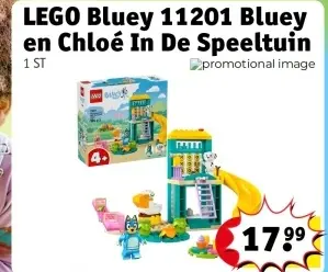 Aanbieding: Lego Bluey 11201 Bluey en Chloé In De Speeltuin