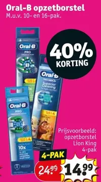 Aanbieding: Oral-B opzetborstel