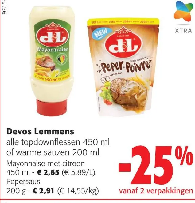 Aanbieding: Mayonnaise met citroen, Pepersaus