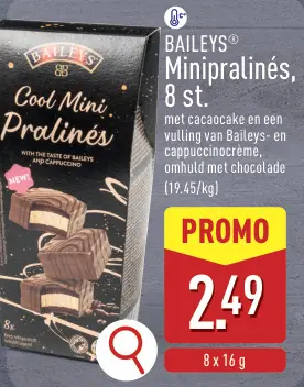 Promotie: Minipralinés