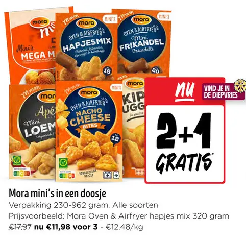 Promotie: Mora mini's