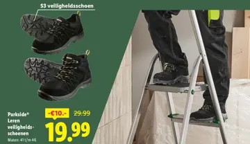 Aanbieding: Leren veiligheidsschoenen