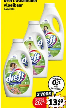 Aanbieding: Dreft Wasmiddel