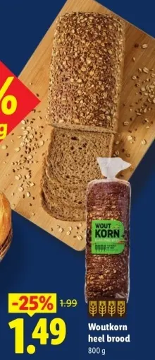 Aanbieding: Woutkorn heel brood