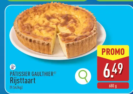 Promotie: Rijsttaart