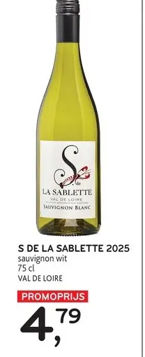 Promotie: S de LA SABLETTE