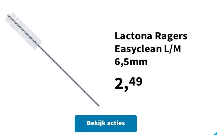 Aanbieding: Lactona Ragers Easyclean L/M 6,5mm