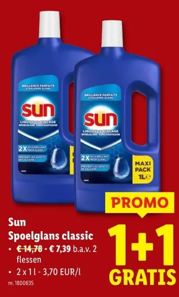 Promotie: Spoelglans classic