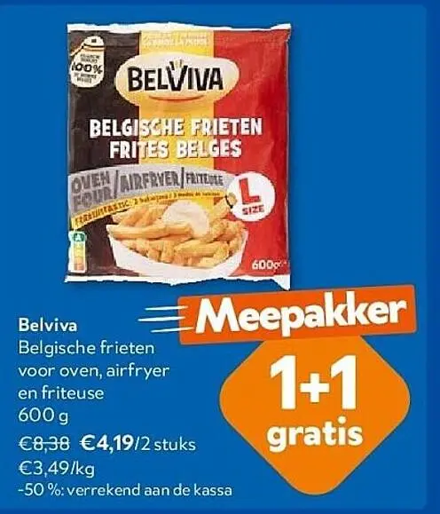 Promotie: Belgische frieten