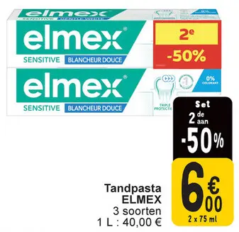 Aanbieding: Tandpasta