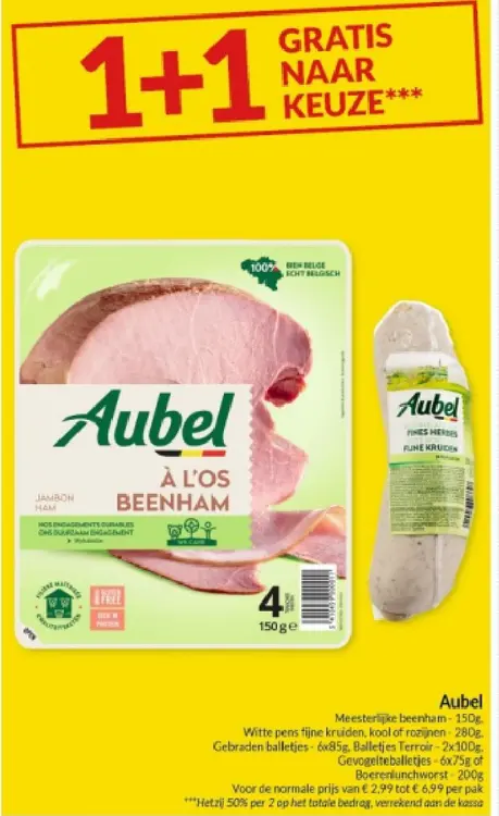 Promotie: Aubel Meesterlijke beenham