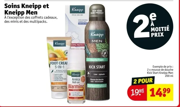Offre: Kneipp et Kneipp Men