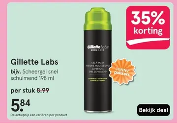 Aanbieding: Gillette Labs