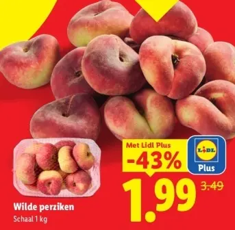 Aanbieding: Wilde perziken