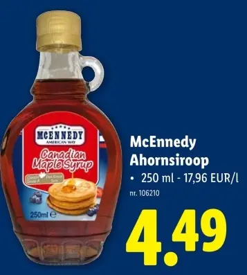 Promotie: Canadian Maple Syrup