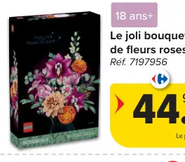 Offre: Le joli bouquet de fleurs roses