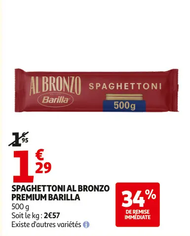 Offre: Spaghettoni al bronzo premium